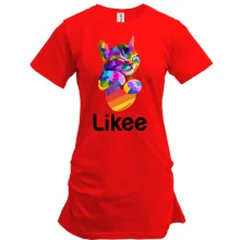 Туника с котиком "Likee"
