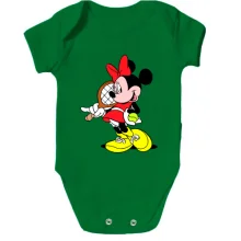 Детское боди Minie Mouse теннис 2