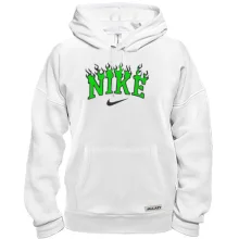 Толстовка з лого Nike в полум'ї