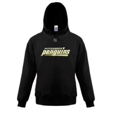 Детская толстовка Pittsburgh Penguins с крупной надписью и логотипом NHL