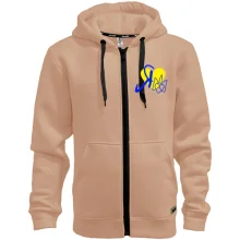 Худи на молнии "Я ♥ Украину"