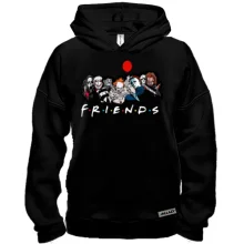 Худі BASE із персонажами хорорів та написом «FRIENDS»