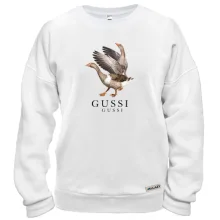 Свитшот GUSSI с двумя гусями