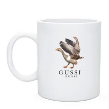 Чашка GUSSI с двумя гусями