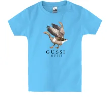 Детская футболка GUSSI с двумя гусями