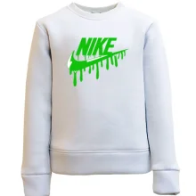 Дитячий світшот лого "Nike" з потіками