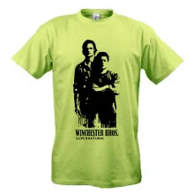 Мужская футболка "Winchester bros." (supernatural)