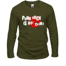 Лонгслів Punk rock is not crime