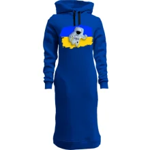 Худи платье "Украина - это космос"