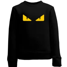 Дитячий світшот "Очі Fendi"