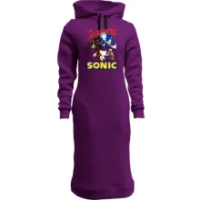 Худи платье "SONIC"