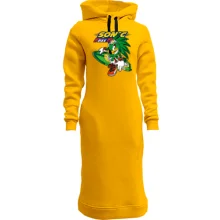 Худи платье "SONIC Free run"