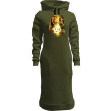 Худи платье "Мстители (Avengers)"