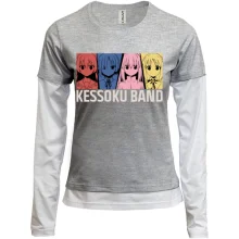 Жіночий лонгслів Комбі Kessoku Band