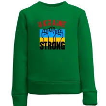 Детский свитшот "Ukraine Strong"