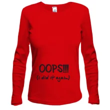 Лонгслив OOPS!