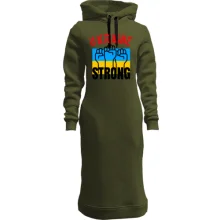 Худи платье "Ukraine Strong"