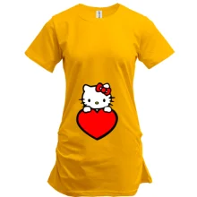 Туника Kitty с сердцем