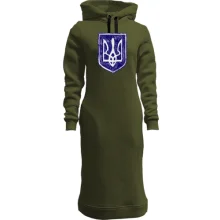 Худи платье с Тризубом (арт)