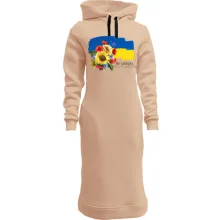 Худі сукня "Українська флора"