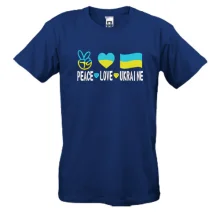 Футболка Peace and love Ukraine