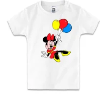 Дитяча футболка Minnie з кульками