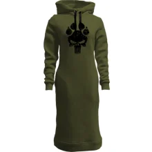 Худи платье "След Punisher"