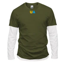 Комбинированный лонгслив UA (мини)