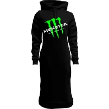 Худі сукня Monster energy (навскіс)