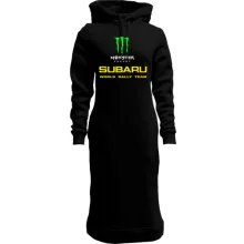 Худі сукня Subaru monster energy