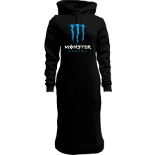 Худі сукня Monster energy (blue)