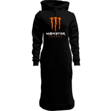 Худі сукня Monster energy (orange)