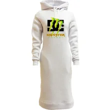 Худі сукня DC Monster energy