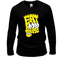 Лонгслив Eat my shirts в виде Симпсона