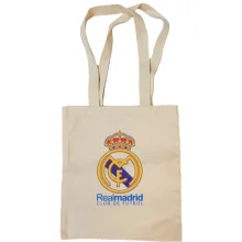 Сумка шоппер с цветной эмблемой Real Madrid