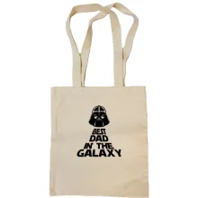 Сумка шоппер Best Dad in the Galaxy