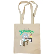 Сумка шопер Time to get Schwifty