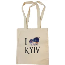 Сумка шоппер Я люблю Киев