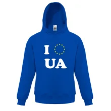 Детская толстовка Люблю Европейскую Украину