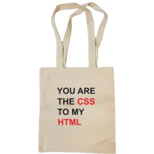 Сумка шопер CSS+HTML