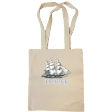 Сумка шоппер Travel парусник
