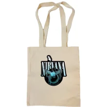 Сумка шоппер Nirvana (гитара)