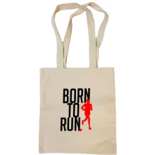 Сумка шоппер Born to run