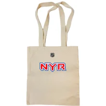 Сумка шоппер New York Rangers с крупными буквами NYR