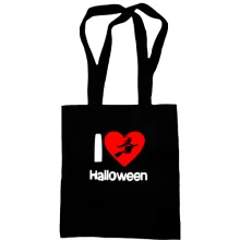 Сумка шопер I love Halloween