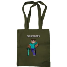 Сумка шоппер Minecraft Стив