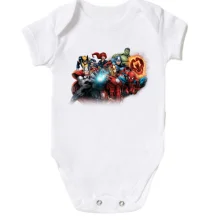 Детское боди marvel heroes