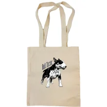 Сумка шоппер с бультерьером "Bull Terrier"