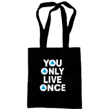 Сумка шоппер You Only Live Once