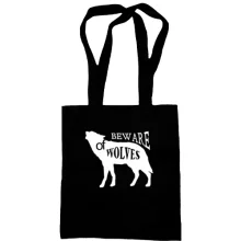Сумка шоппер beware of wolves
